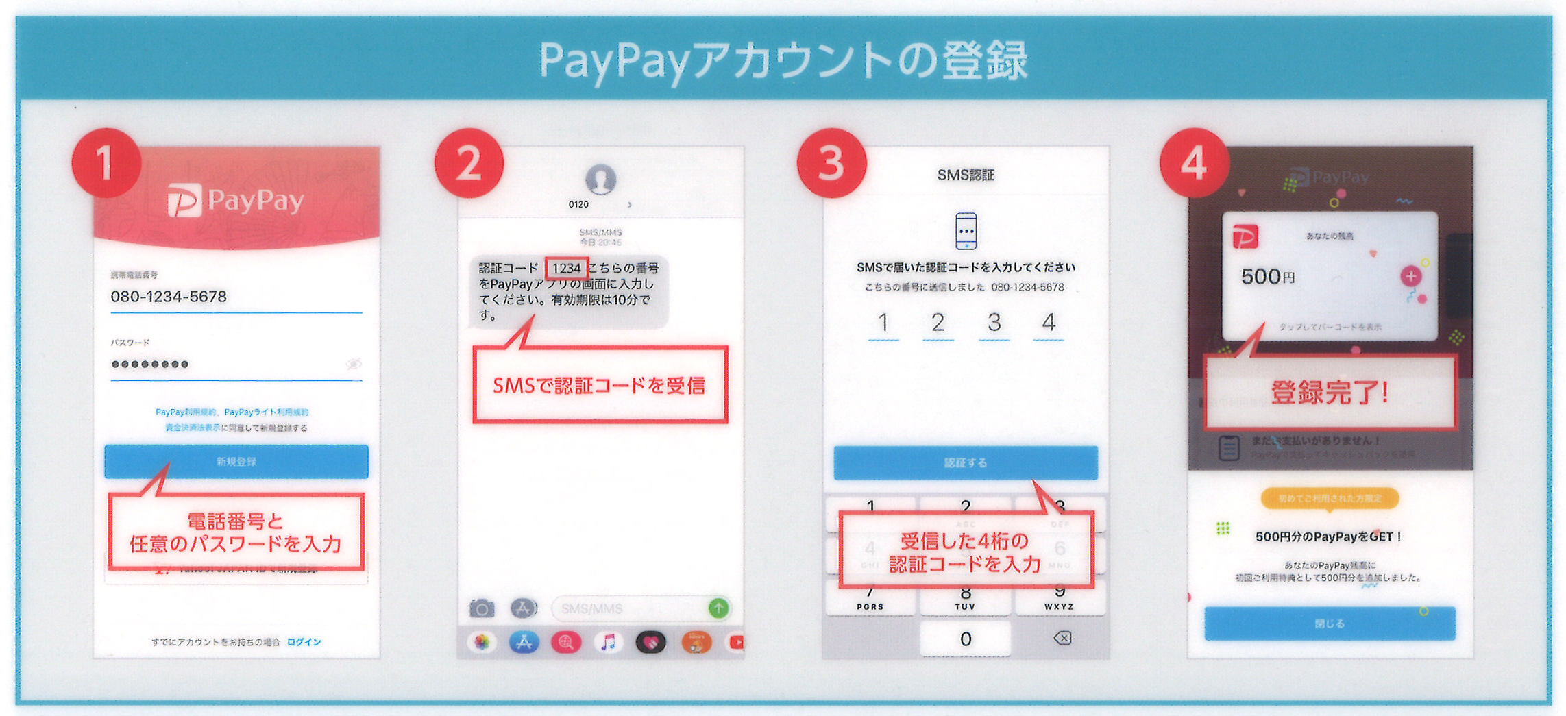 PayPay設定方法